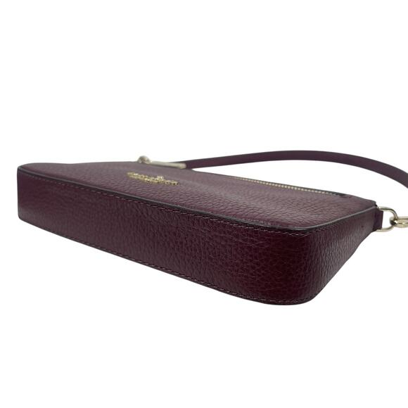 Kate Spade Leila Convertible Wristlet Shoulder Bag Burgundy Red - Picture 5 of 10